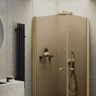 Душевой уголок MaybahGlass MGY-1297-2 80x80см бронза